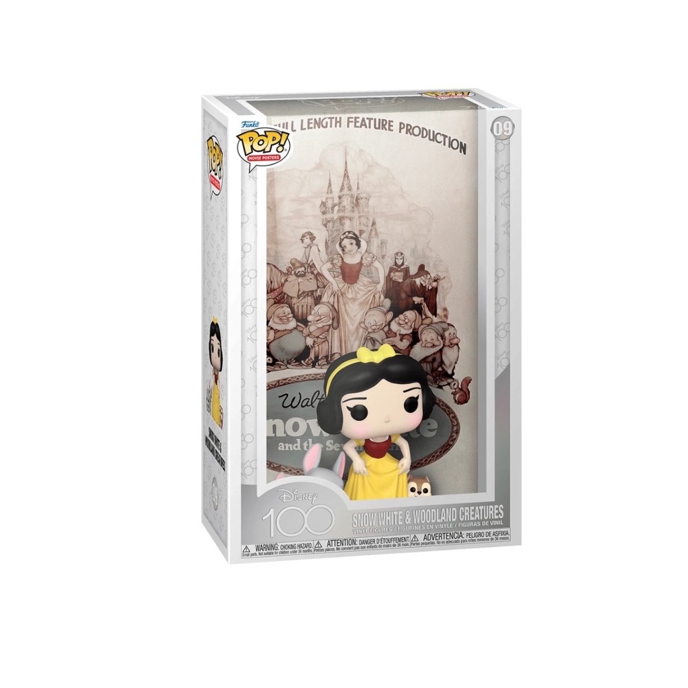 Funko Pop Movie Posters Snow White & Woodland Creatures Disney 100 Anniversary - Picture 2 of 3